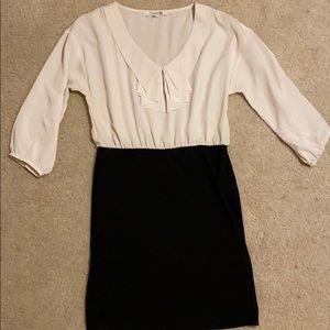 Black and white dress